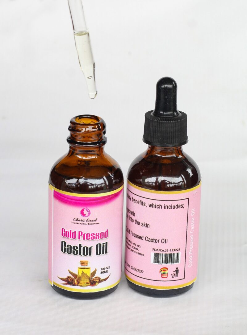 Cold Pressed Castor Oil (60ml) - Image 3