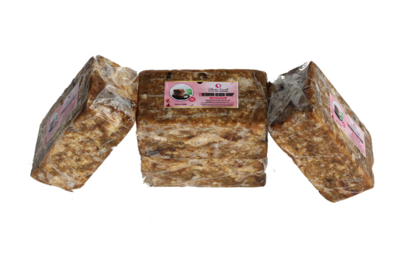 Organic African Black Soap Bar 200g - Image 3